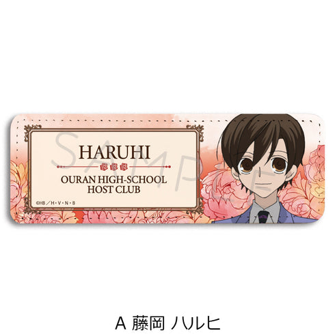 『桜蘭高校ホスト部』レザーバッジ(ロング) A 藤岡ハルヒ